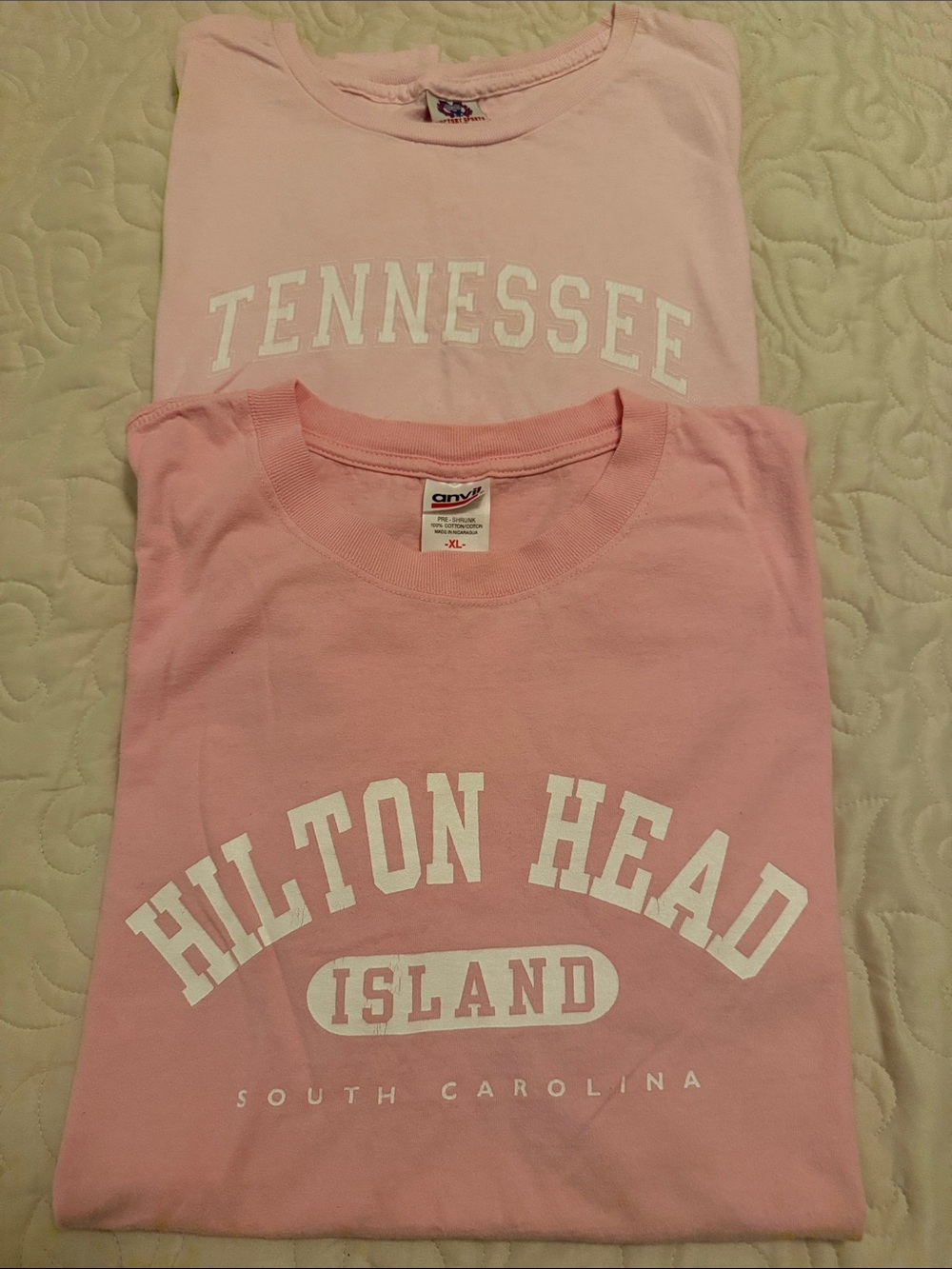 Pink Hilton Head Island/Tennessee T-Shirts 💕